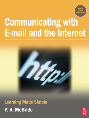 cover image of Communicating with Email and the Internet